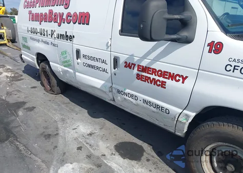 2014 Ford E-250 Commercial из США, поврежденный, VIN 1FTNS2EL4EDA48759